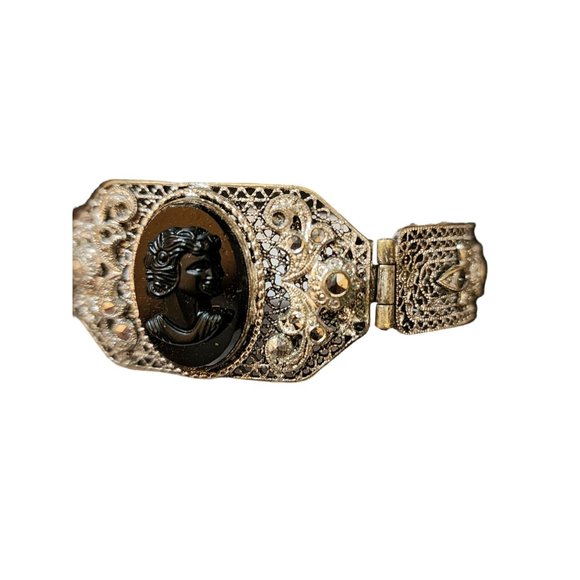 Vintage Cameo Victorian Revival Bracelet (A4043) - Picture 3 of 10